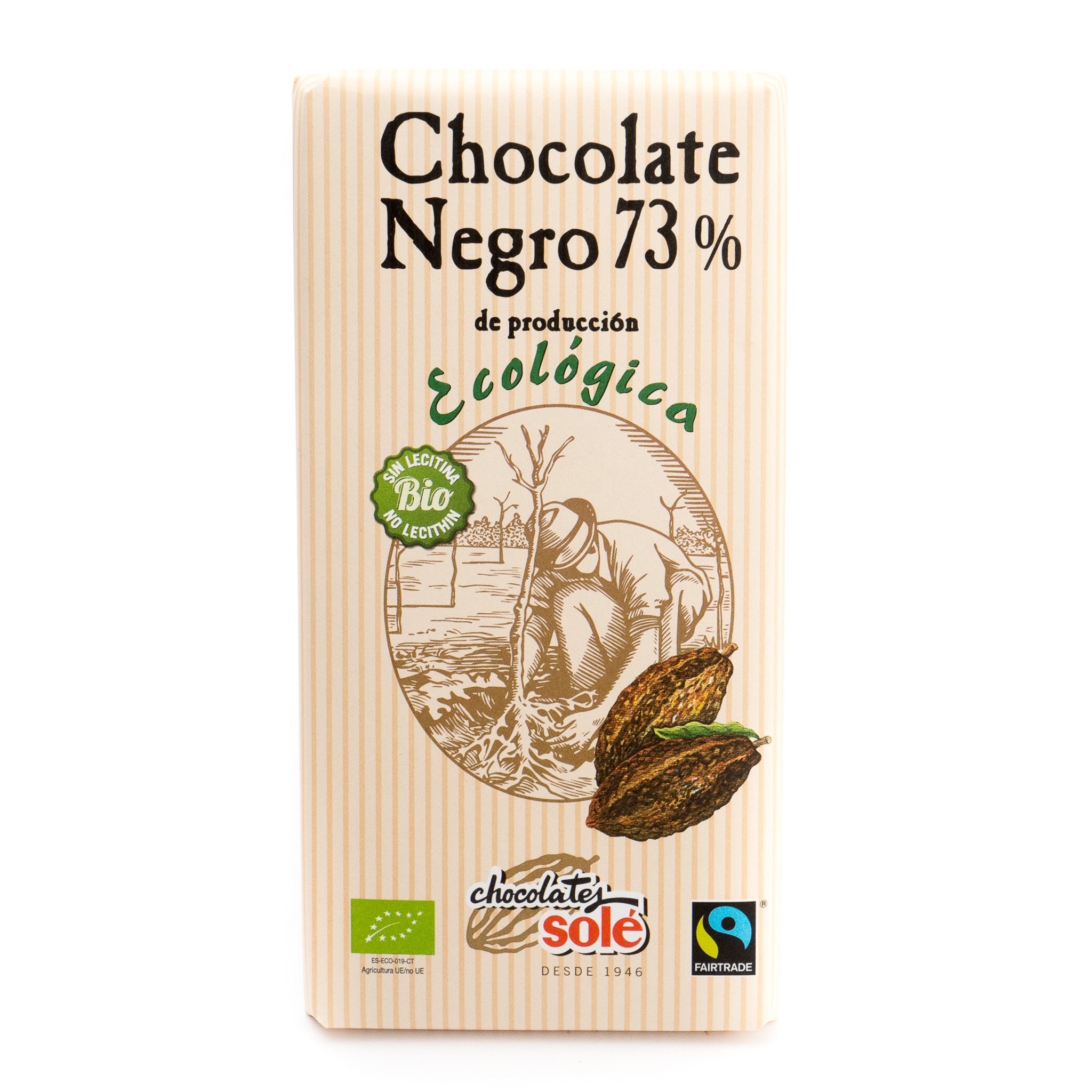 Chocolate negro 73% ecológico