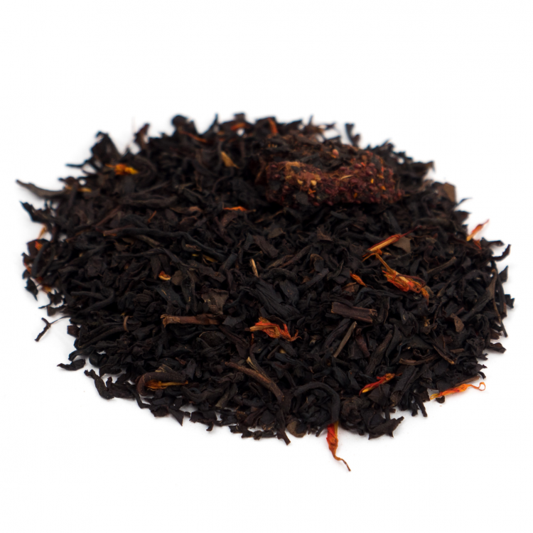 Té negro fresa picante 