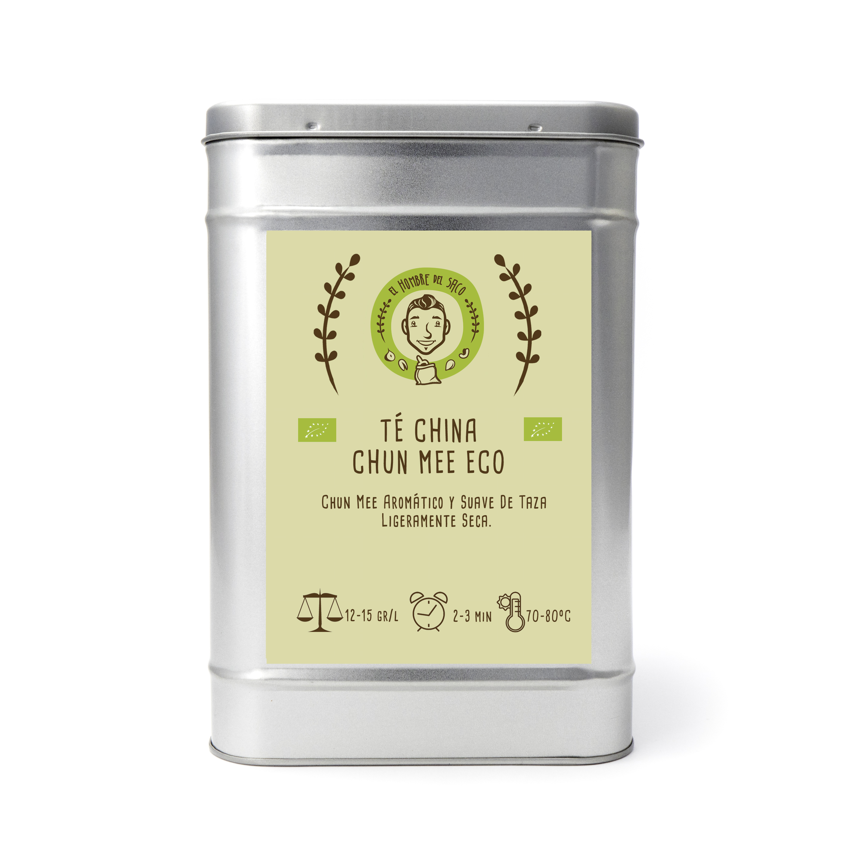 Té verde China Chun Mee ecológico