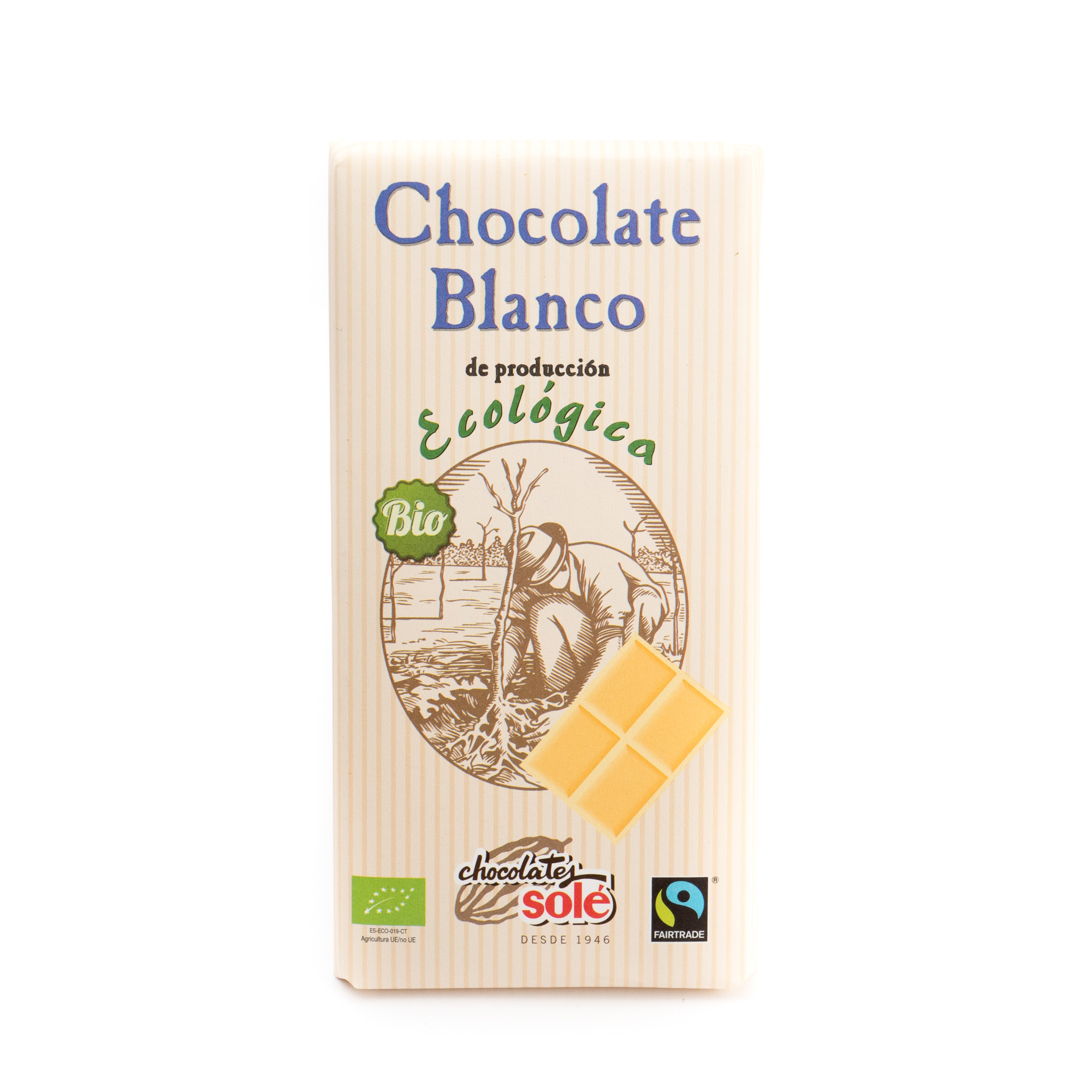 Chocolate blanco ecológico