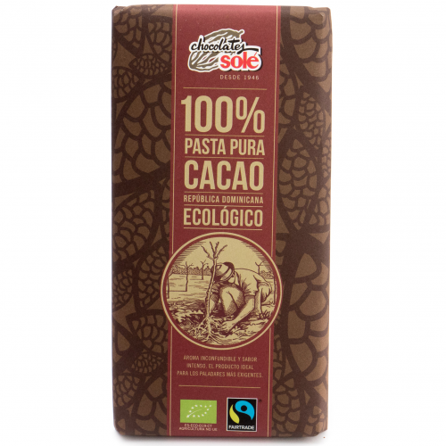 Chocolate negro 100% ecológico