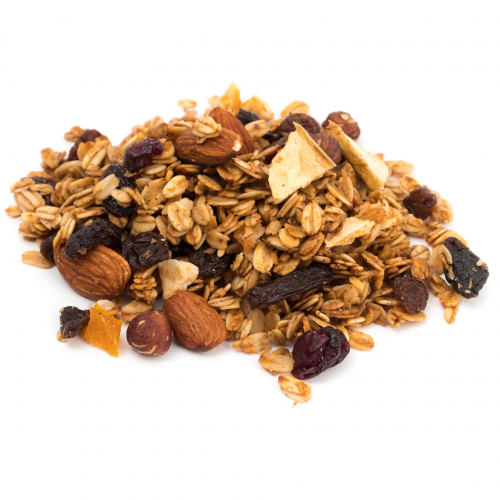 Granola con miel y frutos secos